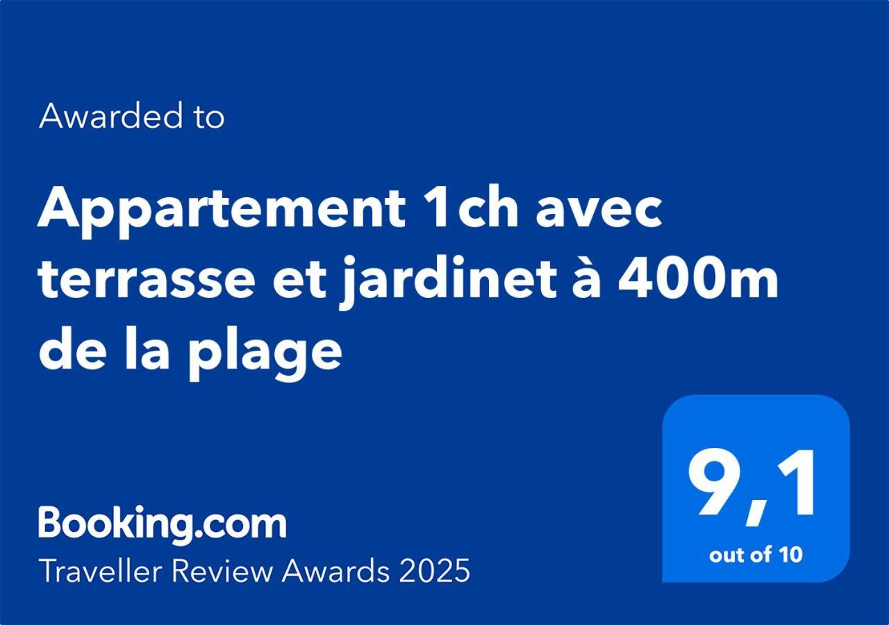 Appartement 1Ch Avec Terrasse Et Jardinet A 400M De La Plage Cavalaire-sur-Mer Bagian luar foto